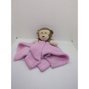 Minimi Pink Plush Security Blanket 40 Cm X 40cm